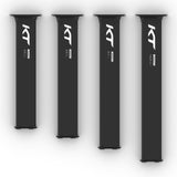 KT aluminum mast + adapter and baseplate