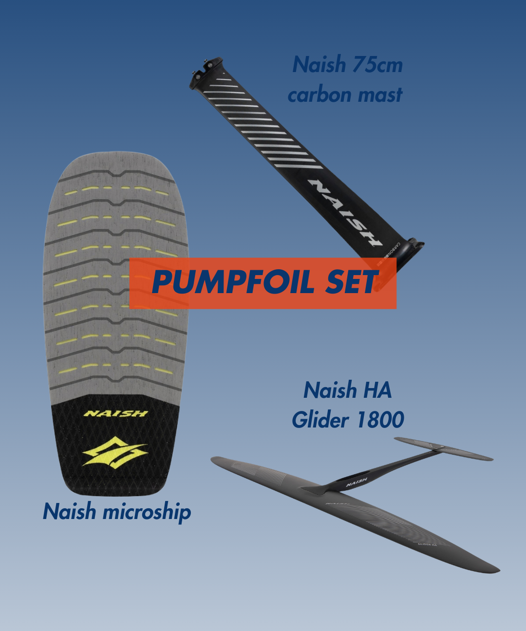 Naish wingfoil set