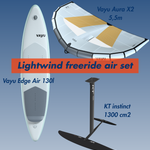 wingfoil set foiling 