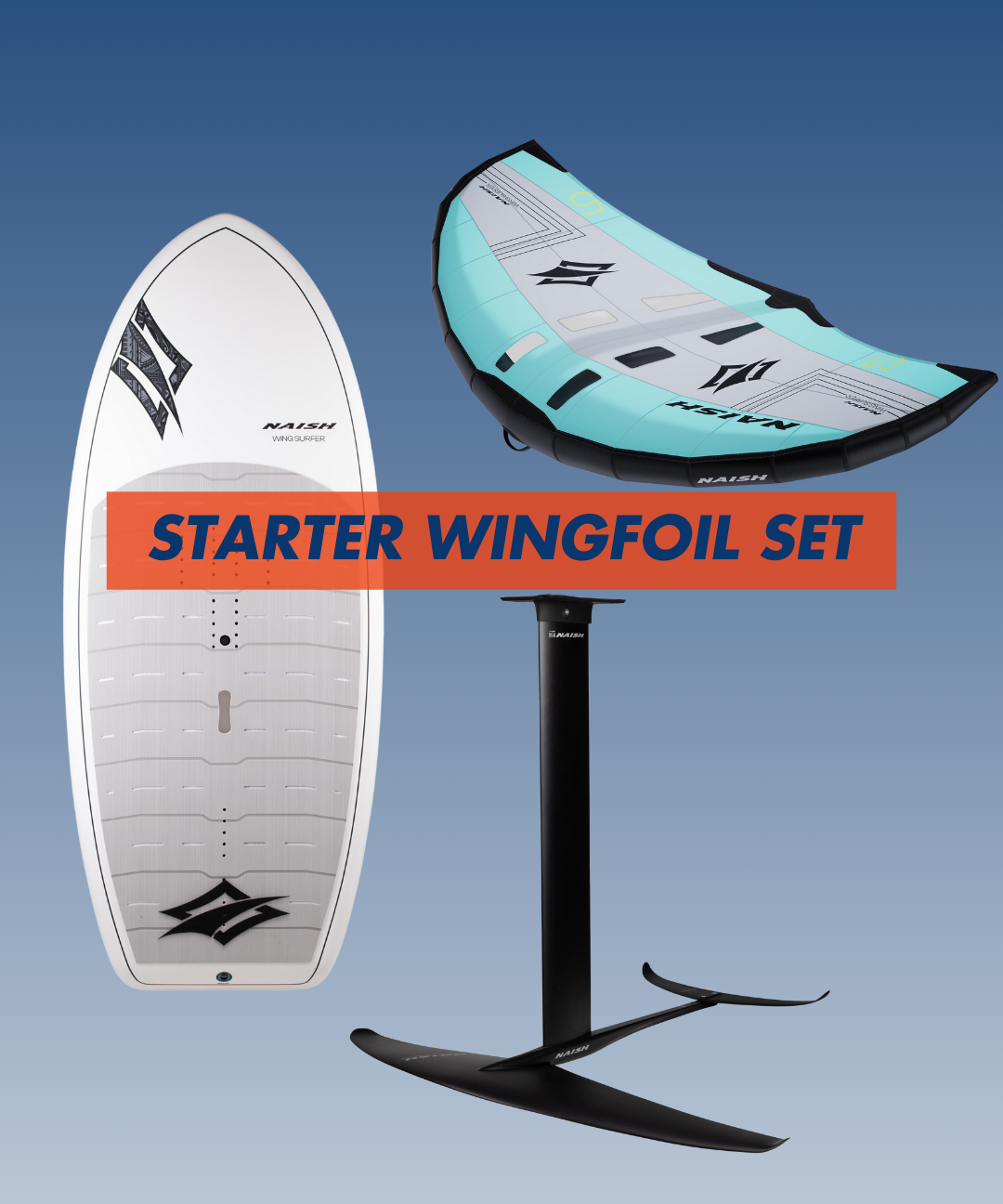 complete wingfoil set